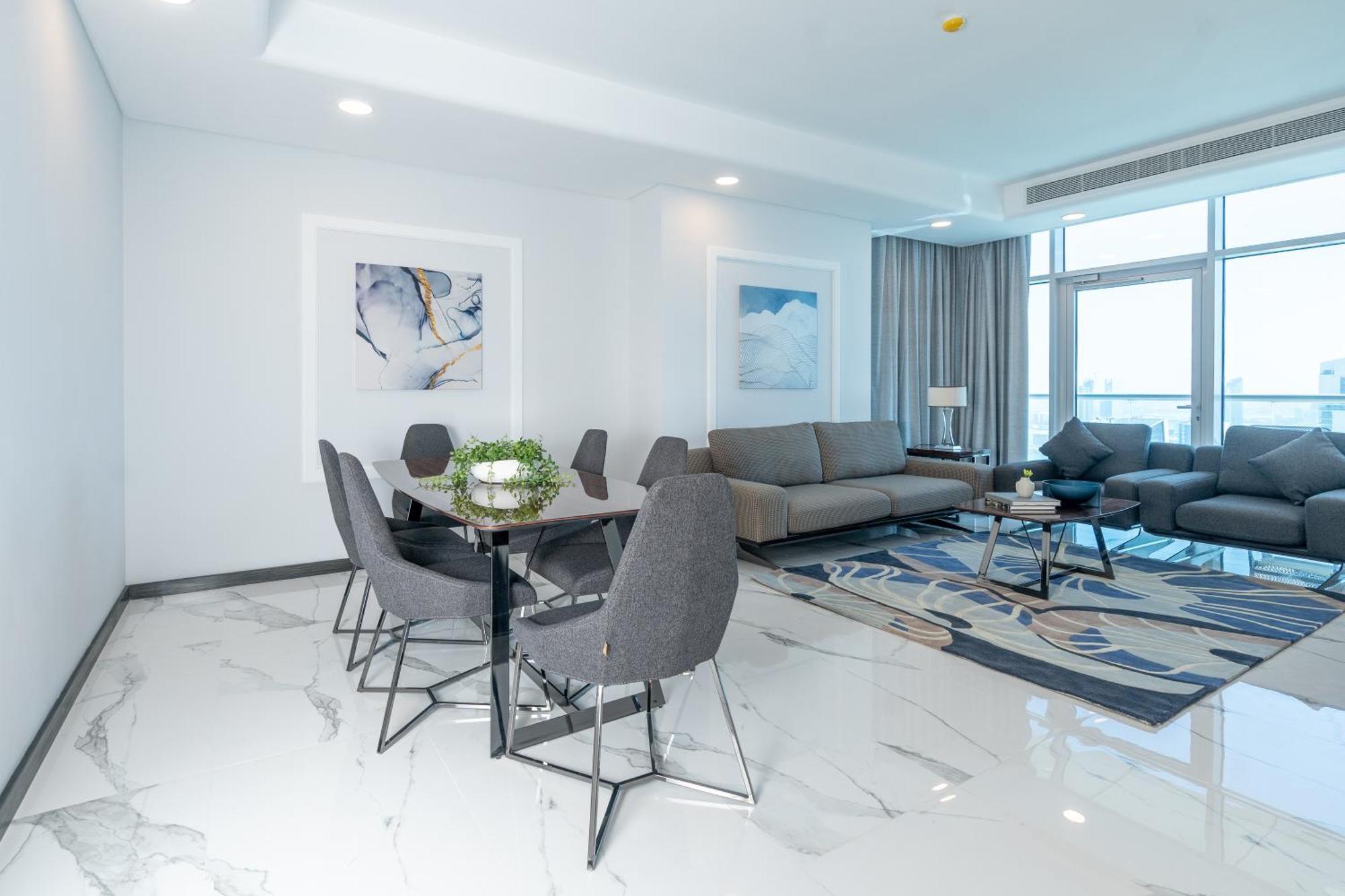 S Plaza Suites Hotel Seef Luaran gambar